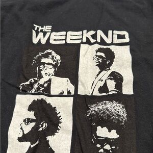 The weeknd Heavy Cotton Crew Neck Tee
